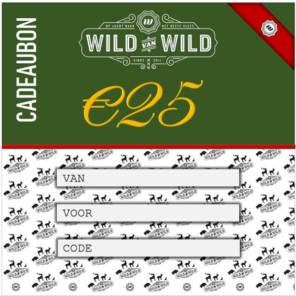 Wild van Wild - Cadeaubon